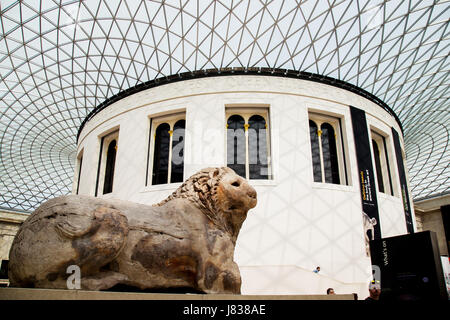 Großbritannien, London - 8. April 2015: das British Museum in London Stockfoto