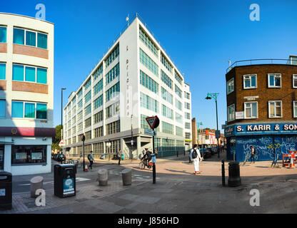 Ein Brick Lane, Whitechapel, London, England Stockfoto