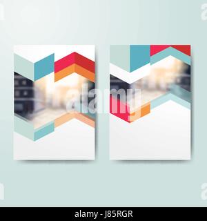Business Book Cover Design-Vorlage im A4. Vorlage für die Broschüre Abdeckung, Präsentation, Broschüre, Geschäftsbericht, Magazin, Plakat, Unternehmenspräsentation Stock Vektor