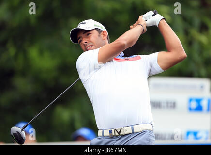 Spaniens Pablo Larrazabal tagsüber drei 2017 BMW PGA Championship in Wentworth Golf Club, Surrey. PRESSEVERBAND Foto. Bild Datum: Samstag, 27. Mai 2017. Vgl. PA Geschichte GOLF Wentworth. Bildnachweis sollte lauten: Nigel Französisch/PA Wire. Einschränkungen: Nur zur redaktionellen Verwendung. Keine kommerzielle Nutzung. Stockfoto