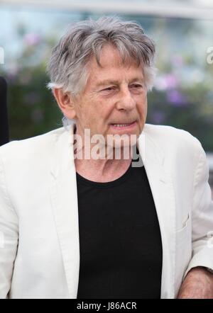 Cannes, Frankreich. 27. Mai 2017. Roman Polanski Ector basierend auf einer wahren Begebenheit. Photocall. 70. Cannes Film Festival Cannes, Frankreich 27. Mai 2017 Credit: Allstar Bild Bibliothek/Alamy Live-Nachrichten Stockfoto