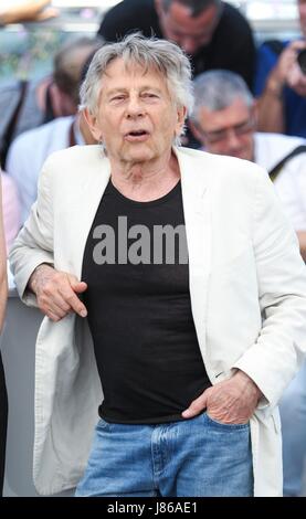 Cannes, Frankreich. 27. Mai 2017. Roman Polanski Ector basierend auf einer wahren Begebenheit. Photocall. 70. Cannes Film Festival Cannes, Frankreich 27. Mai 2017 Credit: Allstar Bild Bibliothek/Alamy Live-Nachrichten Stockfoto