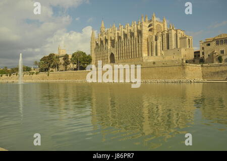 Kathedrale De La Seu in Palma de Mallorca-Cathedrale De La Ville de Palma de Mallorca Stockfoto