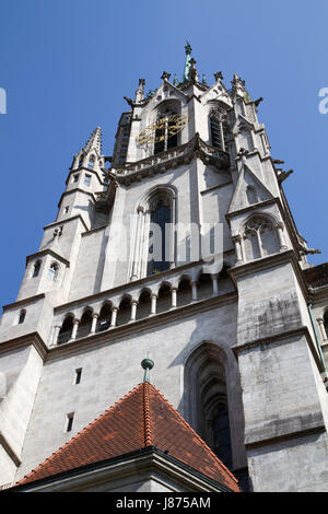 Teilansicht des historischen St. Pauls-Kirche in München Stockfoto