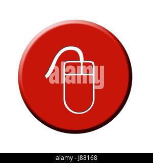 Taste, Symbolik, Maus, Computer-Maus, Computer, Computer, Piktogramm, Stockfoto