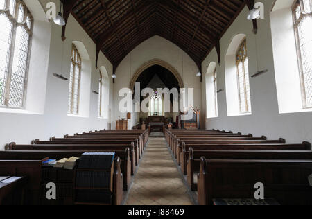 Pfarrkirche von Toynbee in North Norfolk, St. Johannes der Täufer. Stockfoto