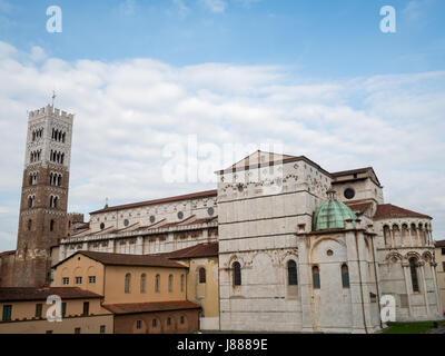 Duomo di Lucca Stockfoto