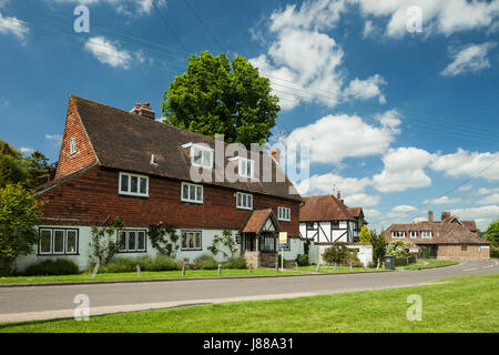 Frühling-Nachmittag in Horsted Keynes, West Sussex, England. Stockfoto