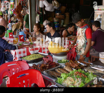 Lokalen Markt in Siem Reap, Kambodscha Stockfoto