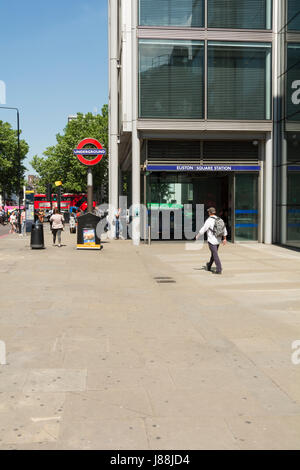 Euston Square Station Stockfoto