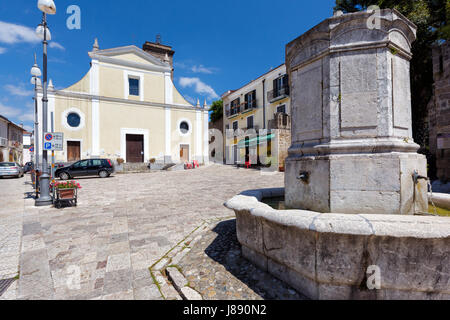 Melizzano (Benevento, Italien) - SS Pietro e Paolo Kirche Stockfoto