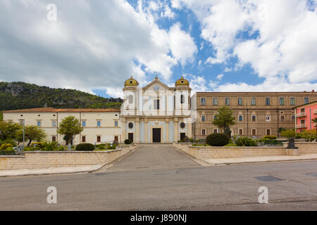 Cerreto Sannita (Benevento, Italien) - Palazzo Vescovile Stockfoto