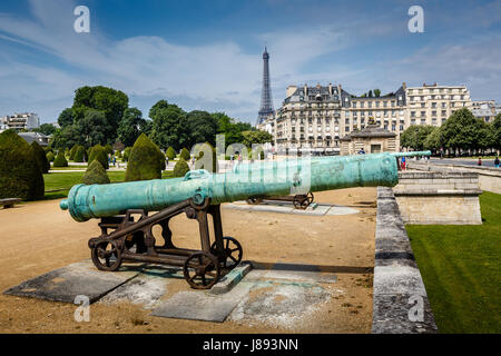 Les Invalides Geschichte Kriegsmuseum in Paris, Frankreich Stockfoto