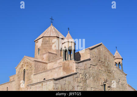 Mittelalterlichen armenischen Kirche im Dorf von Odzun, Lori Provinz Armeniens. Stockfoto