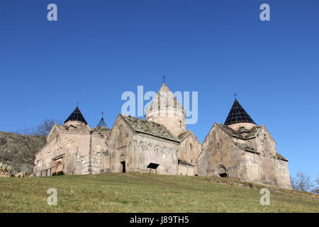 12.-13. Jahrhundert Goshavank Kloster, Gosh Dorf Dilijan, Armenien. Stockfoto