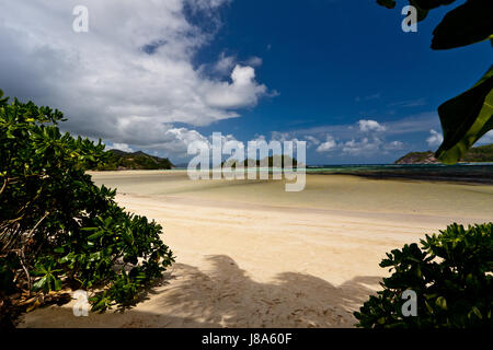 Südstrand Port glaud Stockfoto