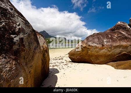 Südstrand Port glaud Stockfoto