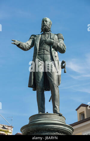 Denkmal für Erzherzog Maximilian von Österreich, Triest, Friuli-Venezia Giulia Region, Italien Stockfoto