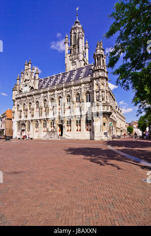 Ansichten von Middelburg in den Niederlanden Stockfoto