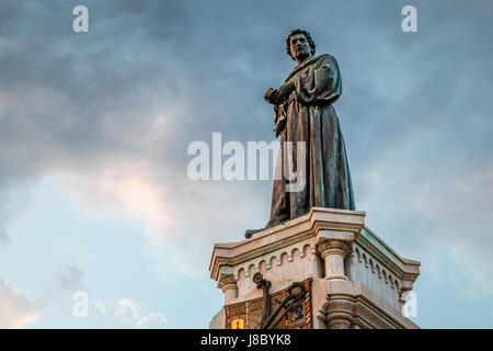 Dichter Andrija Kacic Miosic Denkmal in Makarska, Dalmatien, Kroatien Stockfoto