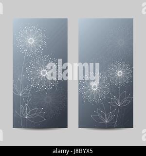 Reihe von Bannern, vertikale Stock Vektor