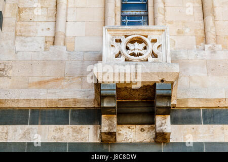 Detail Ansicht von Notre-Dame De La Garde in Marseille, Frankreich Stockfoto