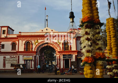 Tor zu den Danteshwari-Tempel und der Bastar-Palast (Jagdalpur, Indien) Stockfoto