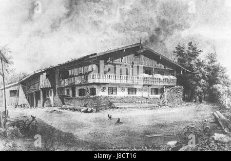 Elternhaus Franz Hanfstaengl Stockfoto