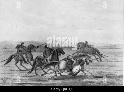 Kiowa Krieger Stockfoto