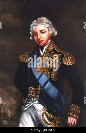 Horatio Lord Nelson Stockfoto