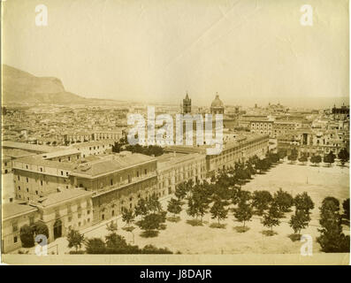 Incorpora, Giuseppe (1834 1914) n. 20 Palermo Panorama da Porta Nuova Stockfoto