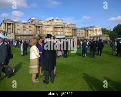 Der Buckingham Palace Garden Party 2017, Fotos am 23. Mai 2017 Stockfoto