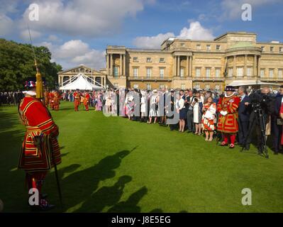 Der Buckingham Palace Garden Party 2017, Fotos am 23. Mai 2017 Stockfoto