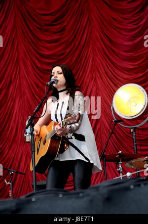 Southampton, Hampshire, UK. 28. Mai 2017. Gemeinsamen Menschen Tag 2 - schottische Sängerin und Songwriterin Amy Macdonald erklingt in gemeinsamen Menschen Southampton, 28. Mai 2017, Hampshire, UK Credit: DFP Photographic/Alamy Live News Stockfoto