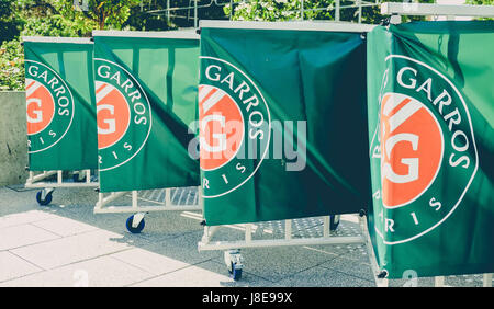 Paris, Frankreich, 28. Mai 2017, Tennis French Open: 2017 Tennis-French Open in Roland Garros Paris. Bildnachweis: Frank Molter/Alamy Live-Nachrichten Stockfoto