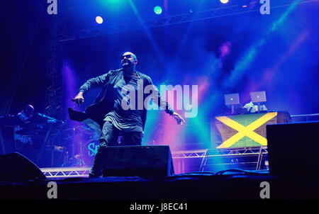 Southampton, Hampshire, UK. 28. Mai 2017. Gemeinsamen Menschen Tag 2 - jamaikanische Rapper und Reggae-Künstler Sean Paul erklingt in gemeinsamen Menschen Southampton, 28. Mai 2017, Hampshire, UK Credit: DFP Photographic/Alamy Live News Stockfoto