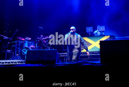 Southampton, Hampshire, UK. 28. Mai 2017. Gemeinsamen Menschen Tag 2 - jamaikanische Rapper und Reggae-Künstler Sean Paul erklingt in gemeinsamen Menschen Southampton, 28. Mai 2017, Hampshire, UK Credit: DFP Photographic/Alamy Live News Stockfoto