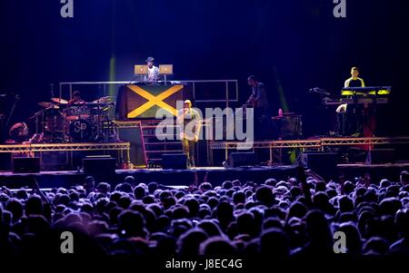 Southampton, Hampshire, UK. 28. Mai 2017. Gemeinsamen Menschen Tag 2 - jamaikanische Rapper und Reggae-Künstler Sean Paul erklingt in gemeinsamen Menschen Southampton, 28. Mai 2017, Hampshire, UK Credit: DFP Photographic/Alamy Live News Stockfoto