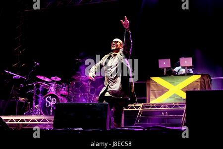 Southampton, Hampshire, UK. 28. Mai 2017. Gemeinsamen Menschen Tag 2 - jamaikanische Rapper und Reggae-Künstler Sean Paul erklingt in gemeinsamen Menschen Southampton, 28. Mai 2017, Hampshire, UK Credit: DFP Photographic/Alamy Live News Stockfoto