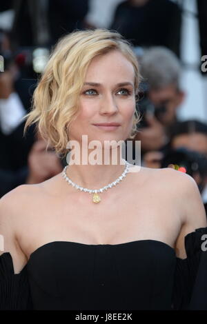 Cannes, Frankreich. 28. Mai 2017. CANNES, Frankreich - 28. Mai: Schauspielerin Diane Kruger von der "In The Fade (Aus Dem Nichts)" besuchen die Abschlusszeremonie während der 70. jährlichen Cannes Film Festival im Palais des Festivals am 28. Mai 2017 in Cannes, Frankreich Credit: Friedrich Injimbert/ZUMA Draht/Alamy Live News Stockfoto