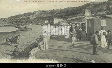 La Franqui um 1905 Stockfoto