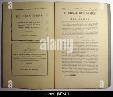 Journal des Dames et des Modes innen, 1913 Stockfoto