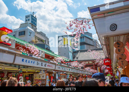 Nakamise Dori Senso-ji Stockfoto