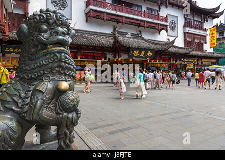 Sie Garten-Basar, Shanghai, China Stockfoto