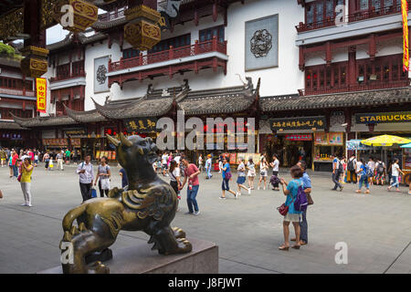 Sie Garten-Basar, Shanghai, China Stockfoto