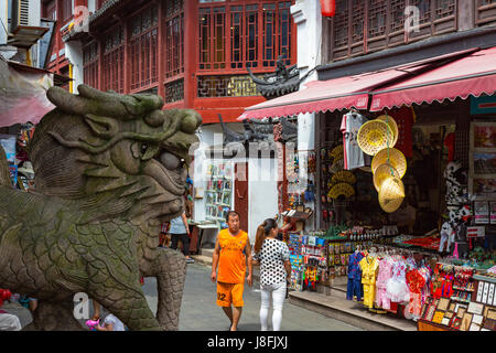 Sie Garten-Basar, Shanghai, China Stockfoto