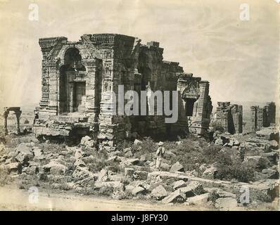 Martand Sonnentempel in Kaschmir, Indien (um 1900) Stockfoto