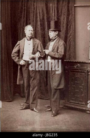 Hippolyte Bayards Selbstporträt, ein bedeutendes Werk in der Geschichte der Fotografie, das frühe fotografische Techniken und persönlichen Ausdruck demonstriert. Stockfoto