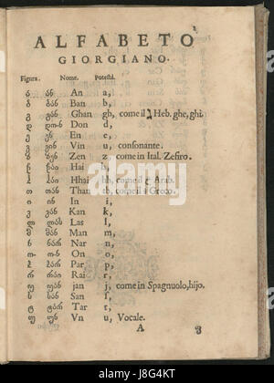 Ein zweisprachiges Wörterbuch mit georgischer und italienischer Sprache, wahrscheinlich Teil einer Reihe, das die Übersetzung und das Erlernen von Sprachen zwischen diesen beiden Sprachen erleichtern soll. Stockfoto