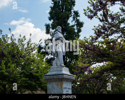 Padua, Italien - 16. April 2017 - Statue von Giuseppe Garibaldi in Padua, Italien, an einem sonnigen Tag. Stockfoto